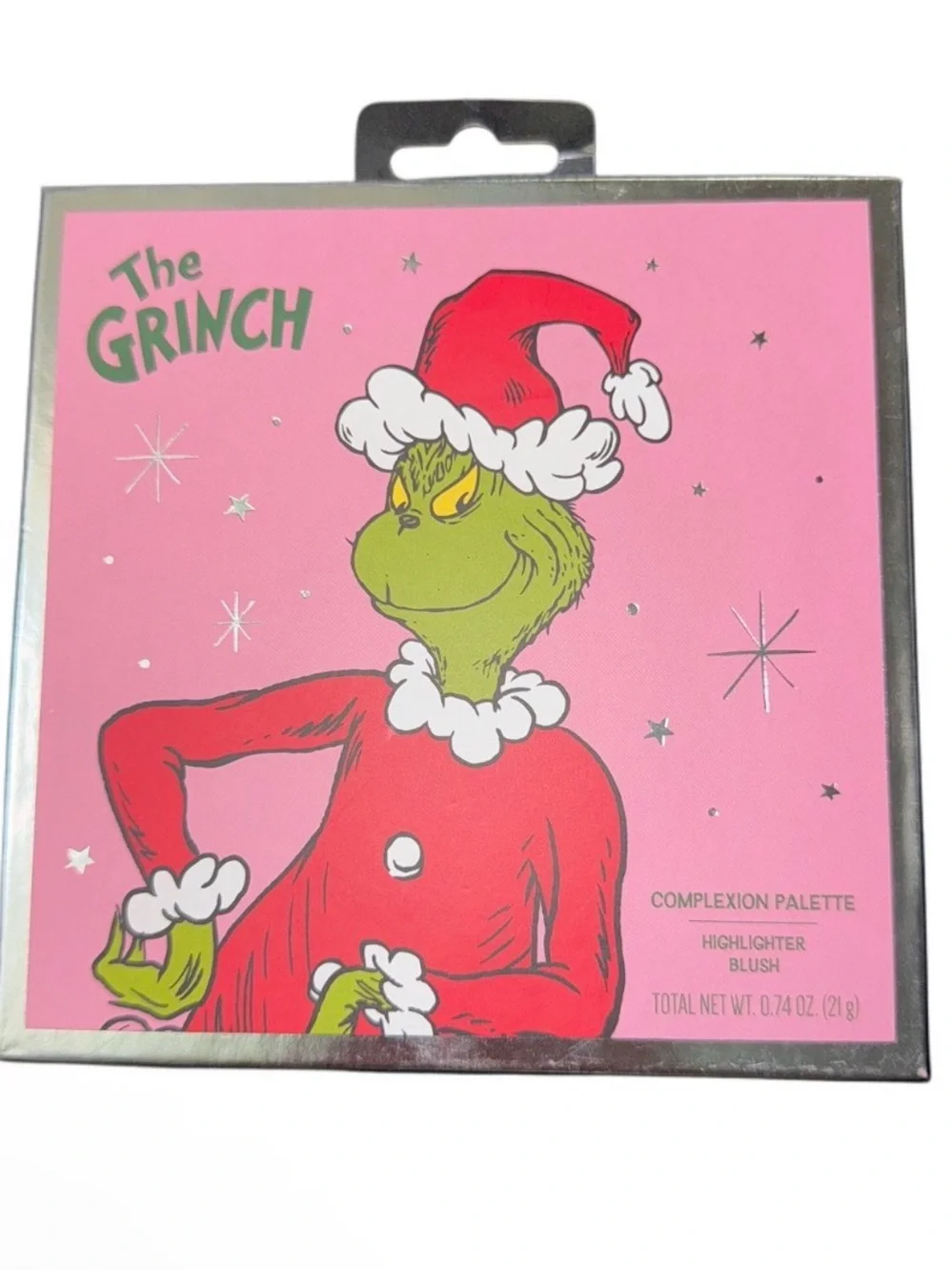 The Grinch Eyeshadow & Complexion Makeup Palettes Set